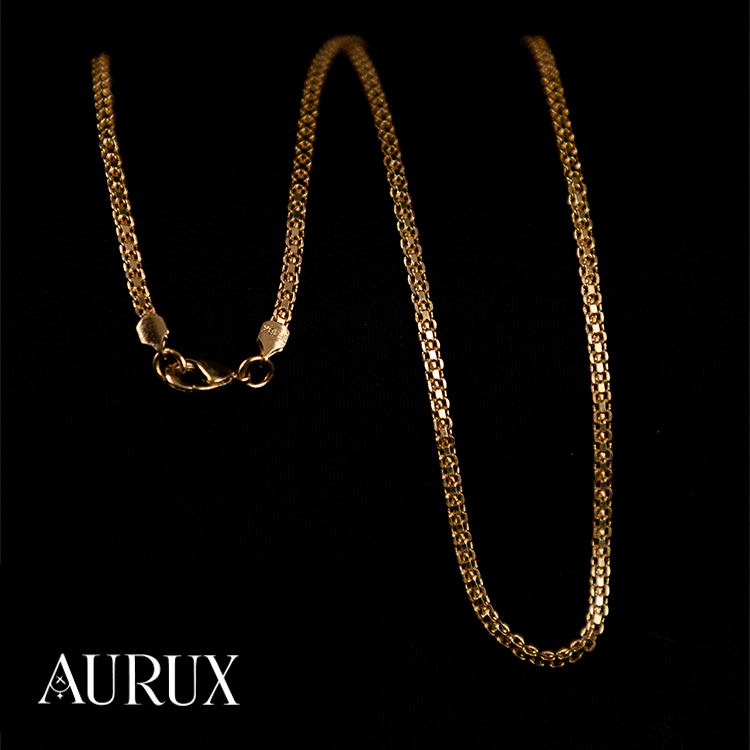 Cadena ORO AURUX Delgada 60 cm – Aurux ec
